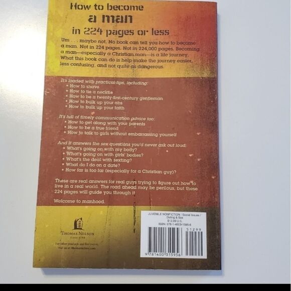 BOOK TEEN CHRISTIAN A GUY'S GUIDE TO LIFE NEW - Picture 3 of 3